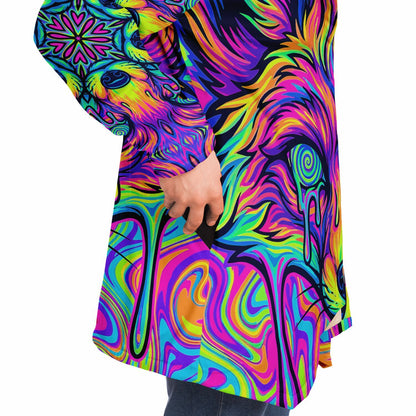 "Fox Hole" HOODED CLOAK