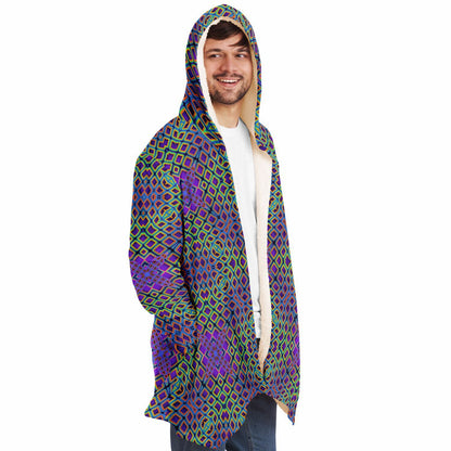 "Cymatic Surge" HOODED CLOAK