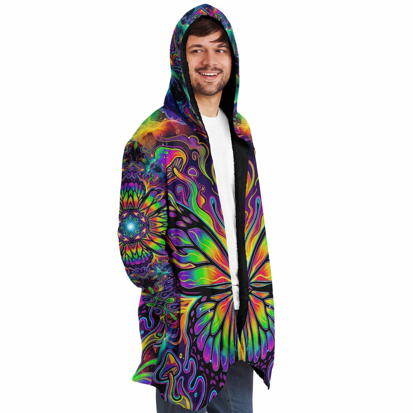 "Fitteryflutterby" HOODED CLOAK