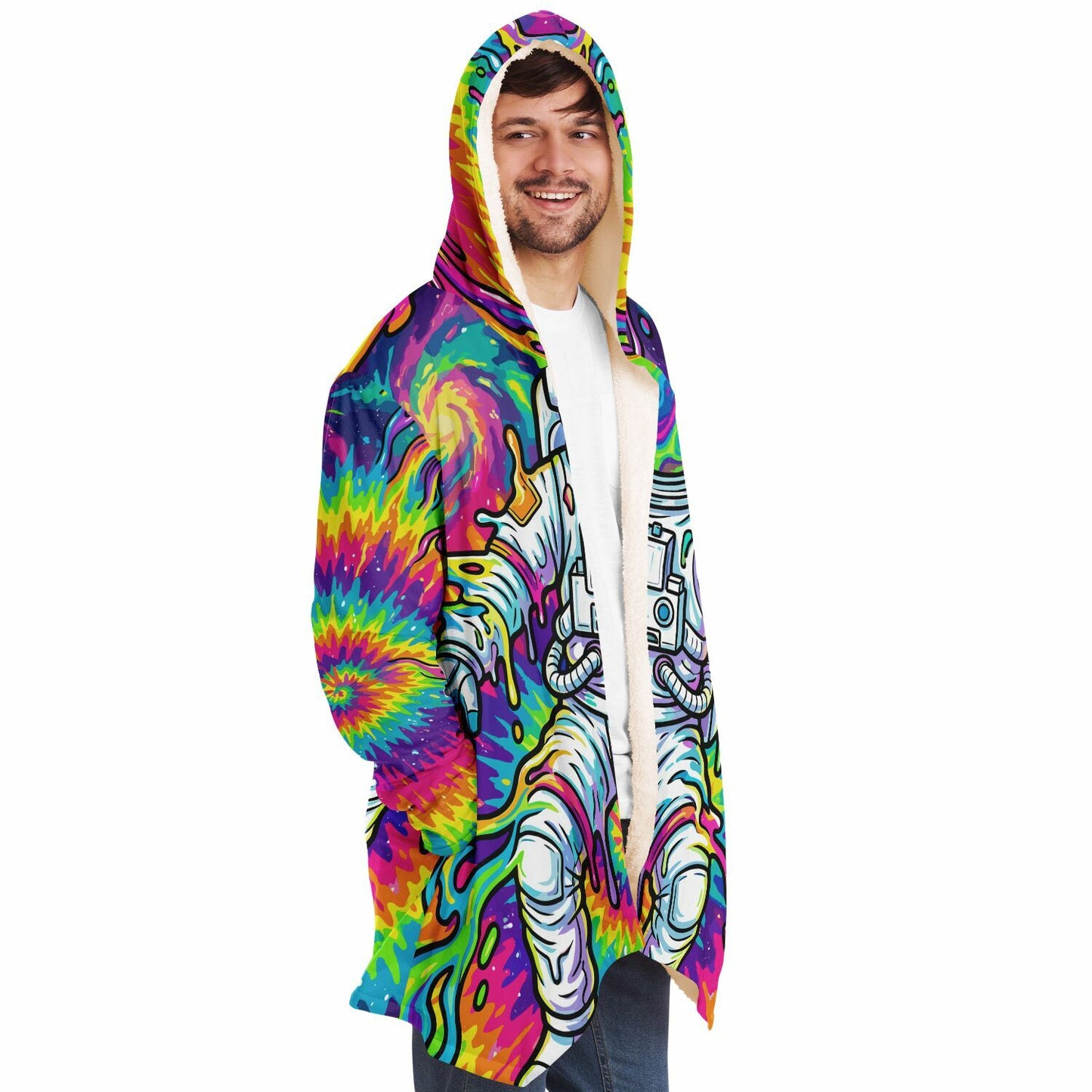 "Astro Burst" HOODED CLOAK
