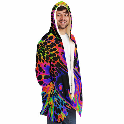 "Auroric Spill" HOODED CLOAK