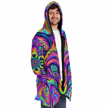 "Fox Hole" HOODED CLOAK