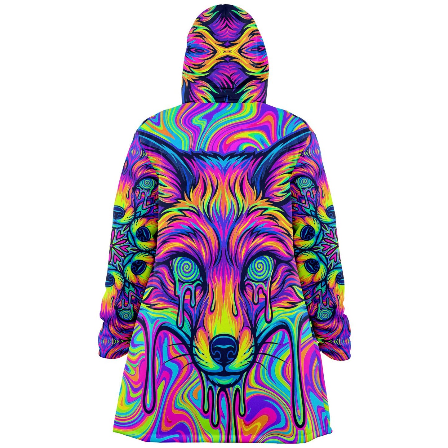 "Fox Hole" HOODED CLOAK