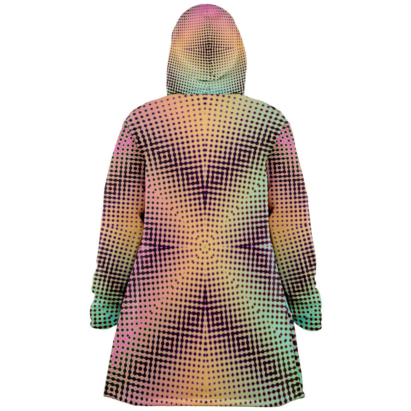 "Morphing Cycles Beach" HOODED CLOAK
