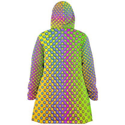 "Morphing Cycles Yellow" HOODED CLOAK