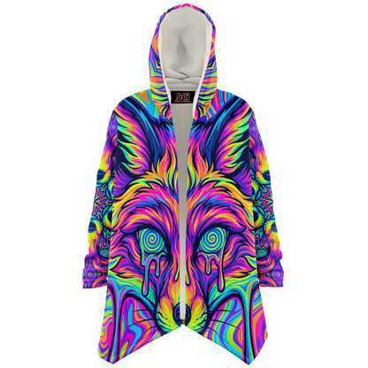 "Fox Hole" HOODED CLOAK