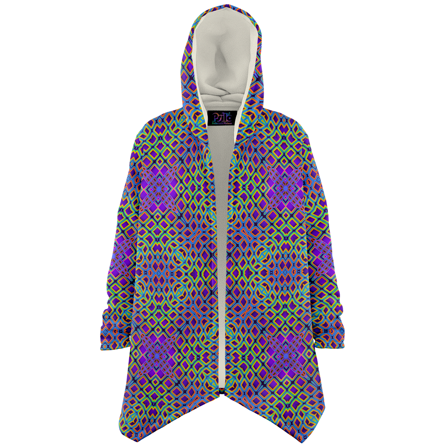 "Cymatic Surge" HOODED CLOAK