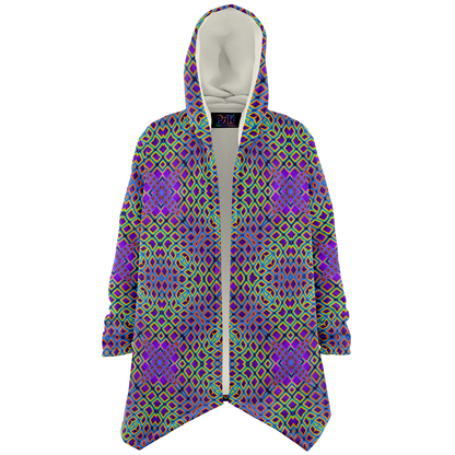 "Cymatic Surge" HOODED CLOAK