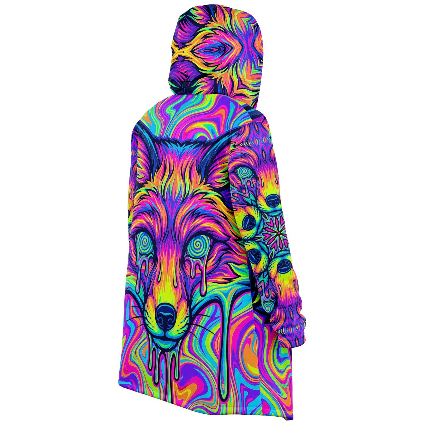 "Fox Hole" HOODED CLOAK