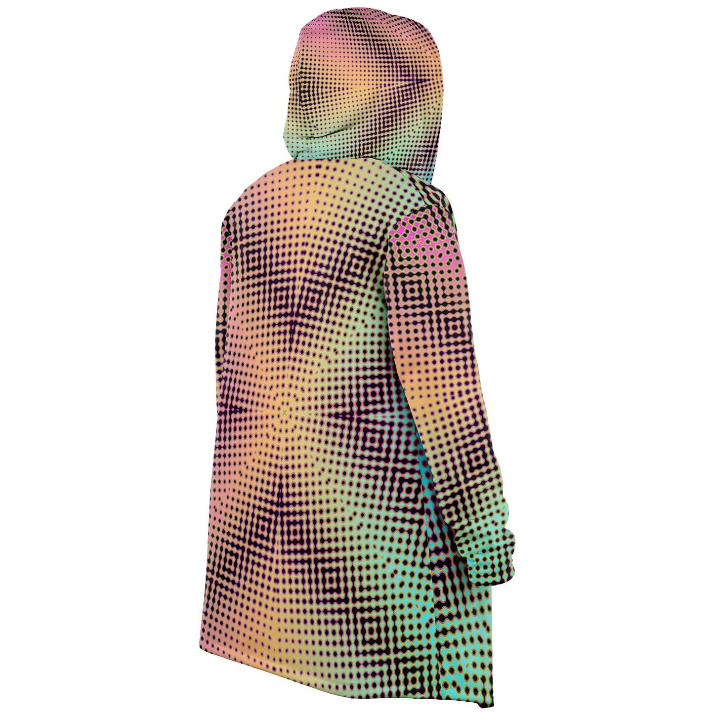 "Morphing Cycles Beach" HOODED CLOAK