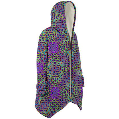 "Cymatic Surge" HOODED CLOAK
