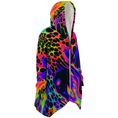 "Auroric Spill" HOODED CLOAK