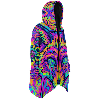 "Fox Hole" HOODED CLOAK