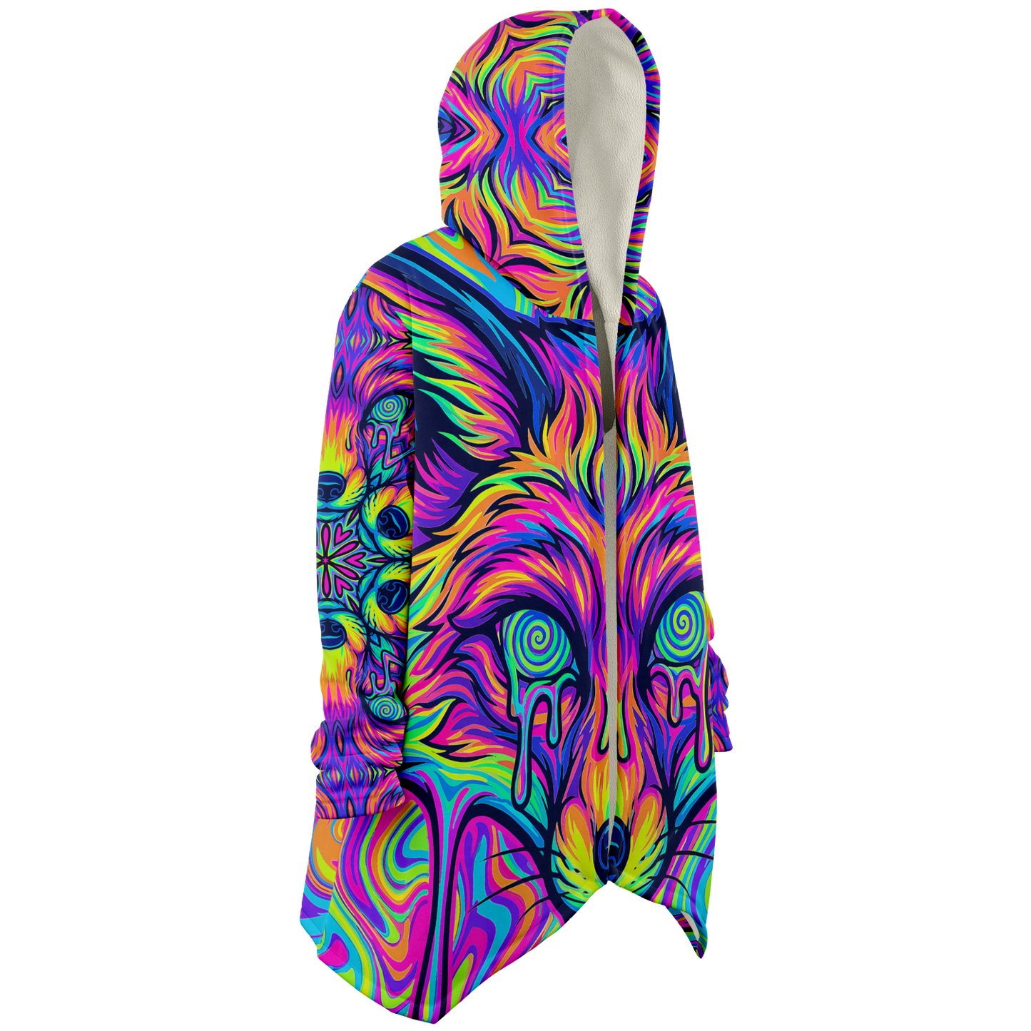 "Fox Hole" HOODED CLOAK