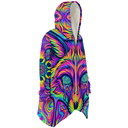 "Fox Hole" HOODED CLOAK