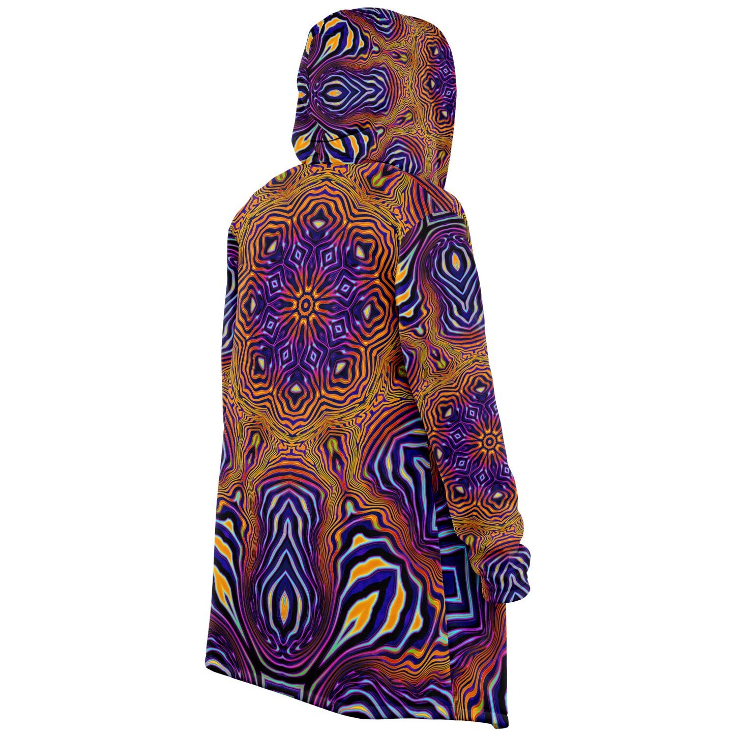 "King of the Festival Mandala" HOODED CLOAK