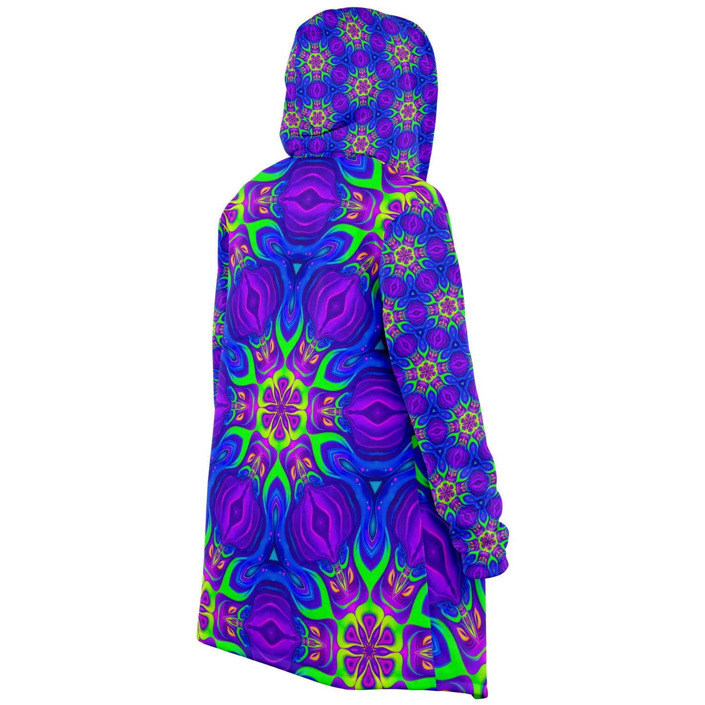 "Paradise Bloom" HOODED CLOAK