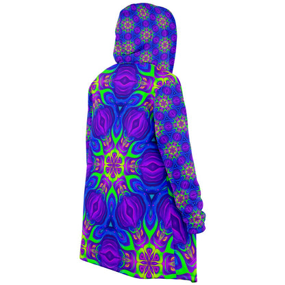"Paradise Bloom" HOODED CLOAK