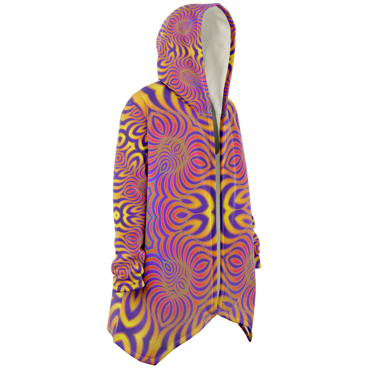 "Primordial Swirl" HOODED CLOAK