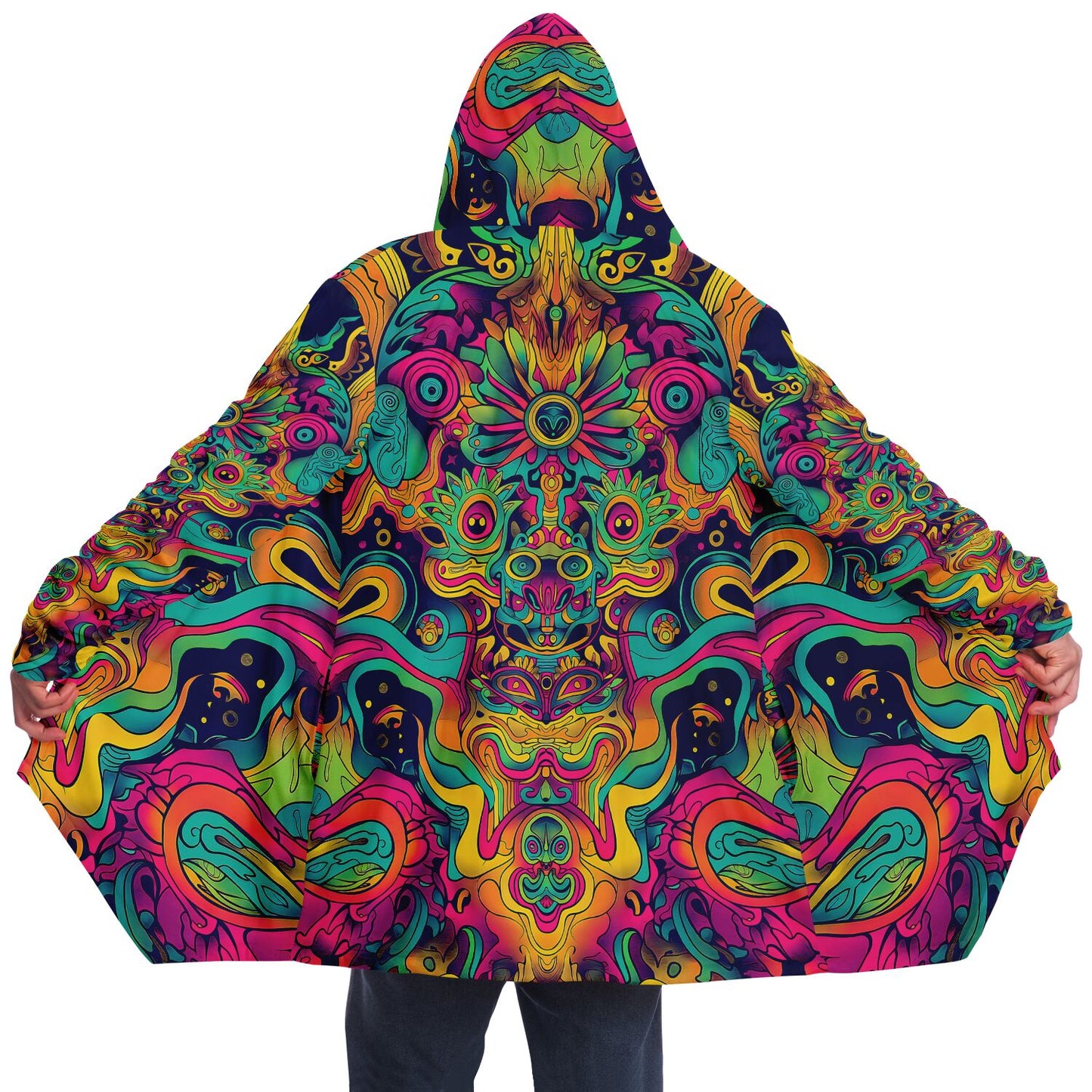 "Totem" HOODED CLOAK