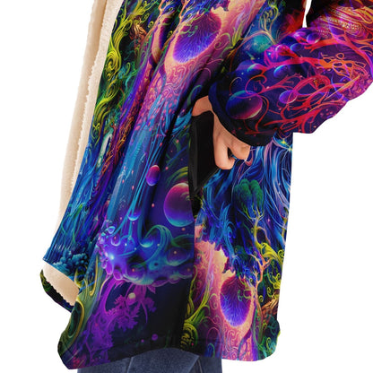 "The Sacred Vine" HOODED CLOAK