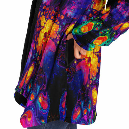 "Nebulon Burst" HOODED CLOAK