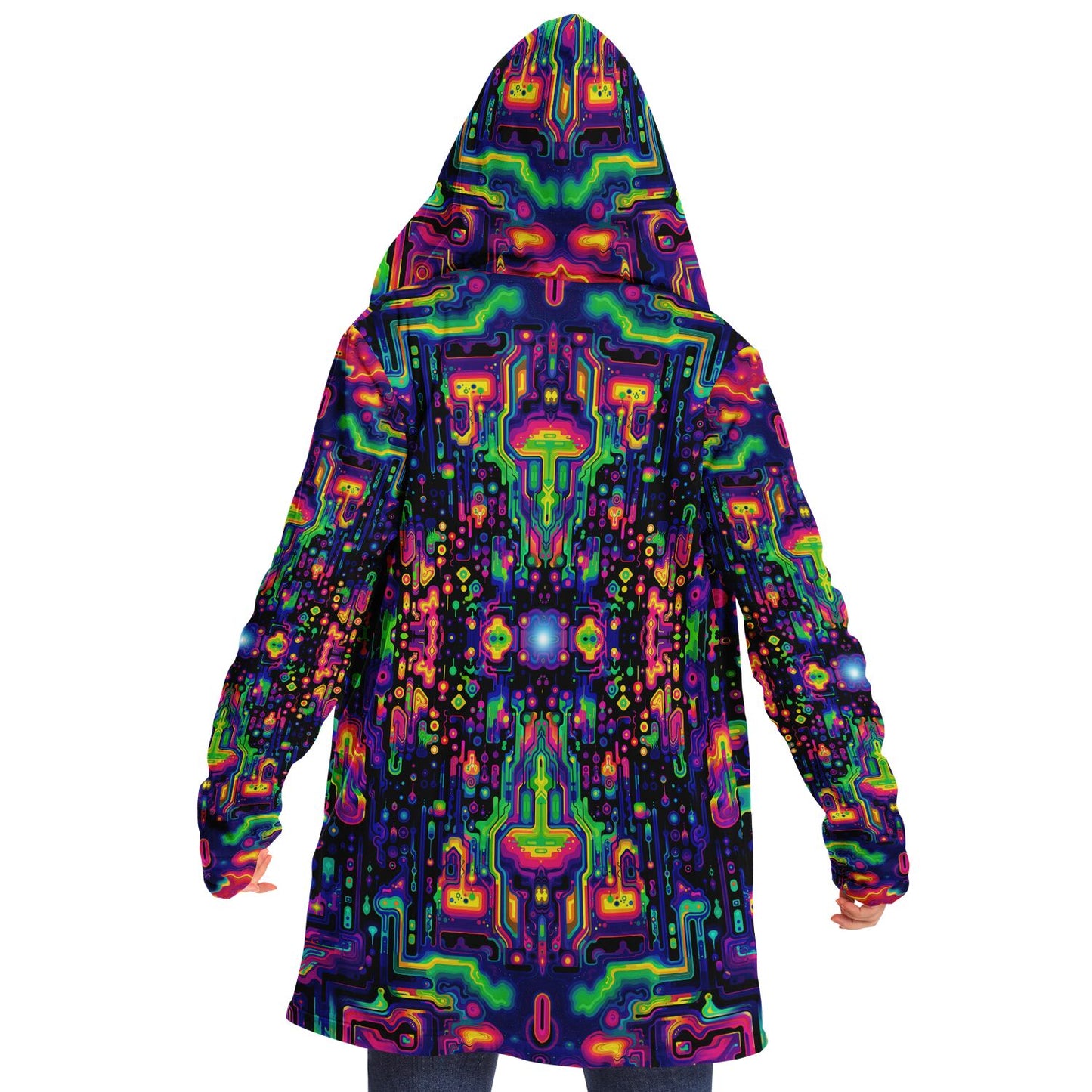 "Trip Capacitor" HOODED CLOAK