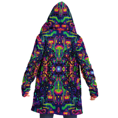 "Trip Capacitor" HOODED CLOAK