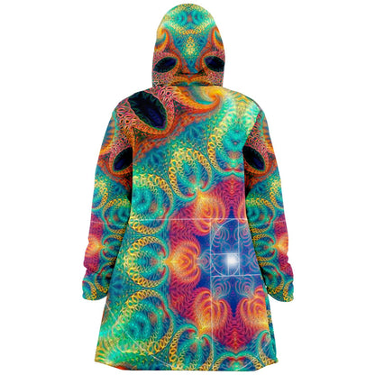 "Free Your Mind - Fibonacci Spiral" HOODED CLOAK
