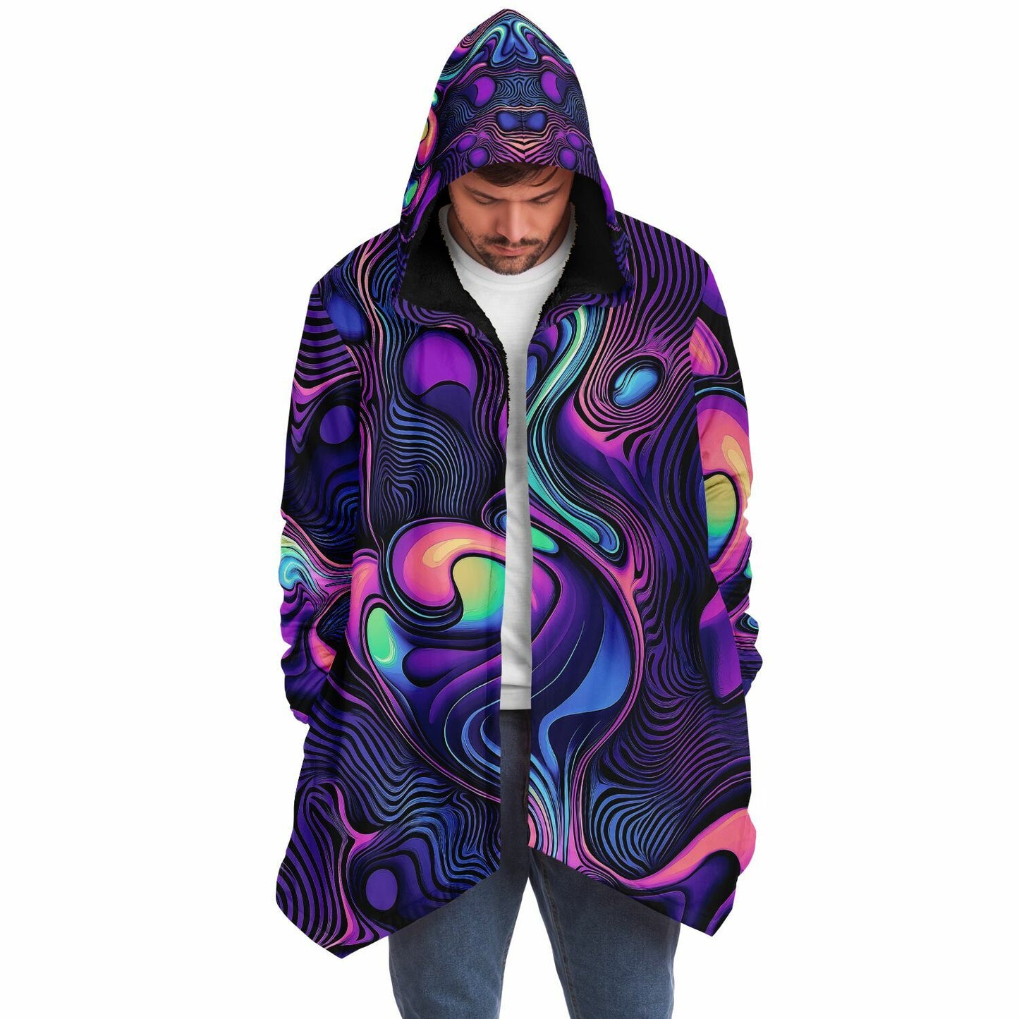 "Nooooot A Microdose" HOODED CLOAK