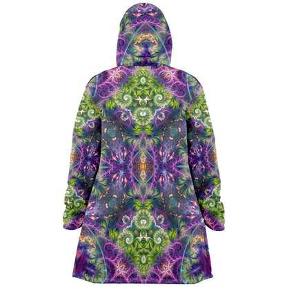 "Emergence Pattern" HOODED CLOAK