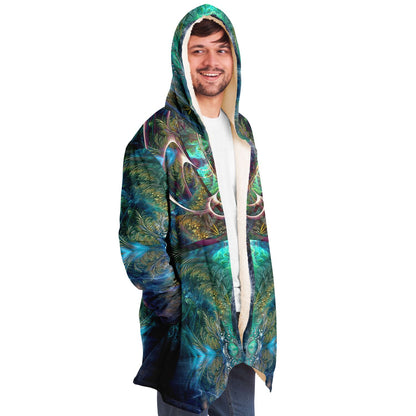 "Fluer de Vie" HOODED CLOAK