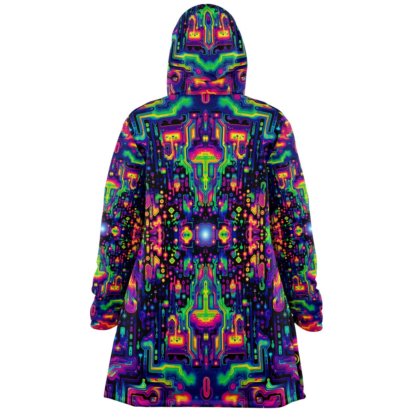 "Trip Capacitor" HOODED CLOAK