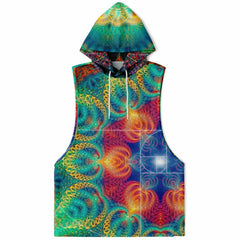 "Free Your Mind - Fibonacci" SLEEVELESS HOODIE