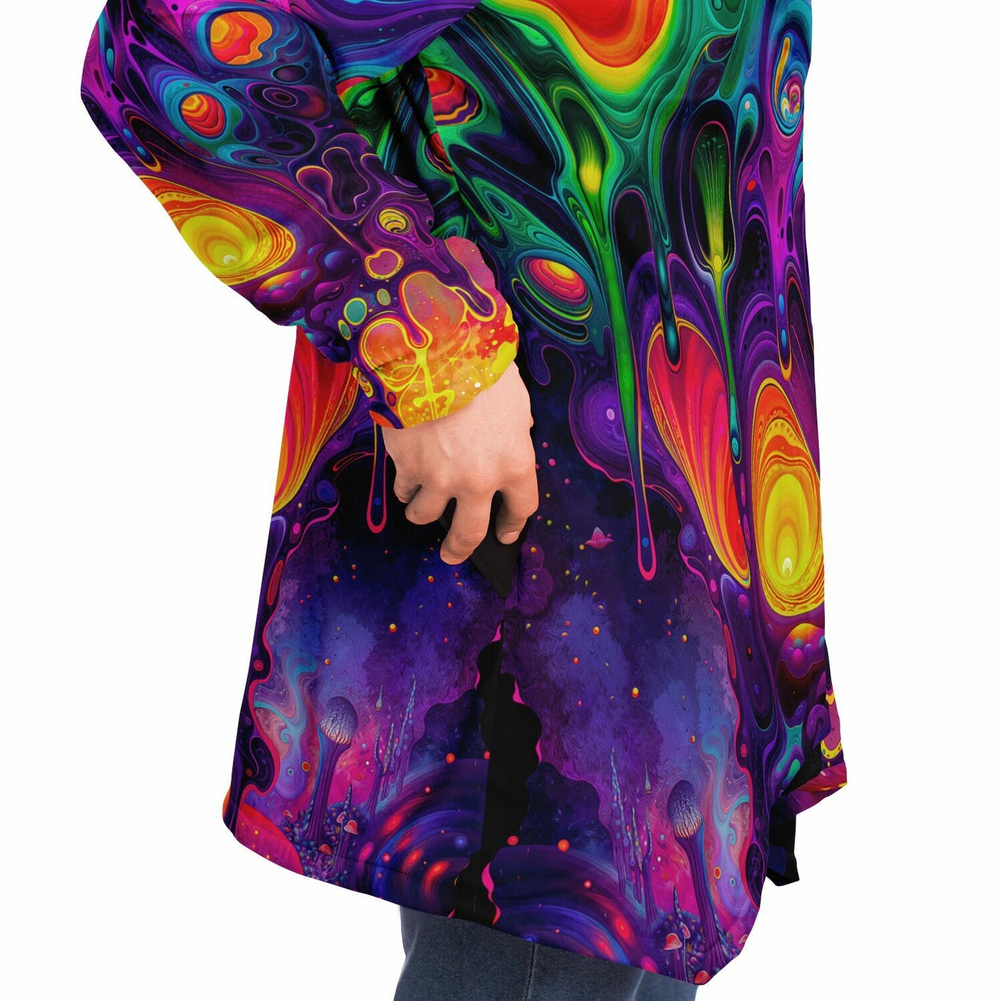 "Nebulon" HOODED CLOAK