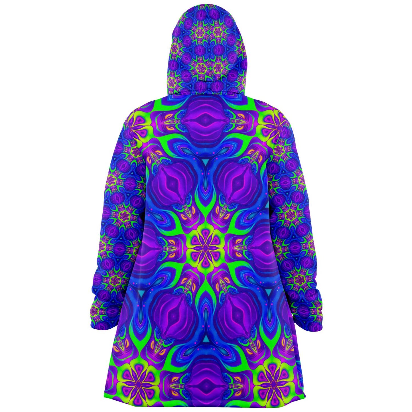 "Paradise Bloom" HOODED CLOAK