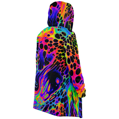 "Auroric Spill" HOODED CLOAK