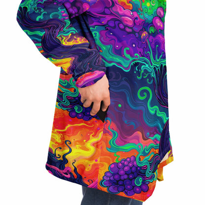 "Mush Tree So Color" HOODED CLOAK