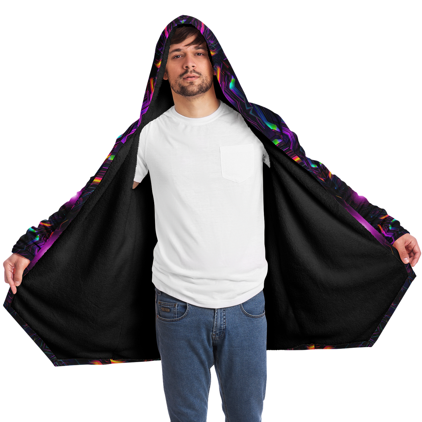 "Knight City Core" HOODED CLOAK