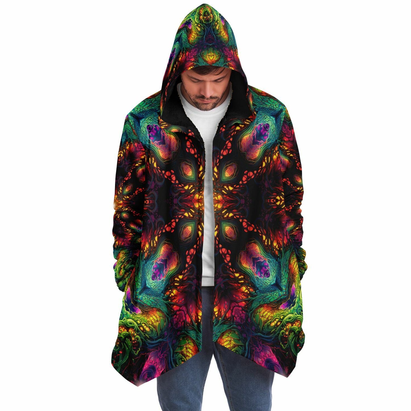 "Seed of Knowledge Mandala" HOODED CLOAK