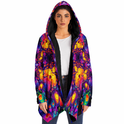 "Nebulon Burst" HOODED CLOAK