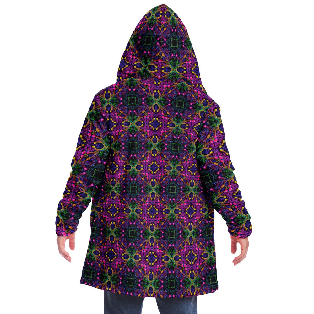 "Kiss Me Pattern" HOODED CLOAK