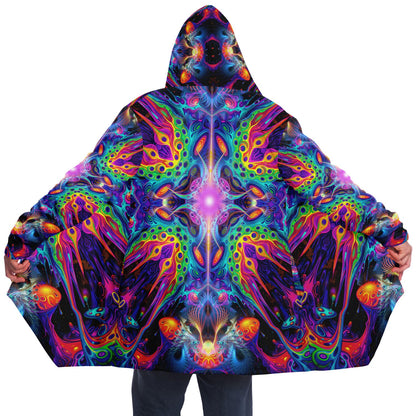 "Nebulizer" HOODED CLOAK