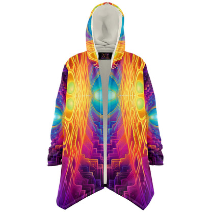"Maze of Life V3" HOODED CLOAK