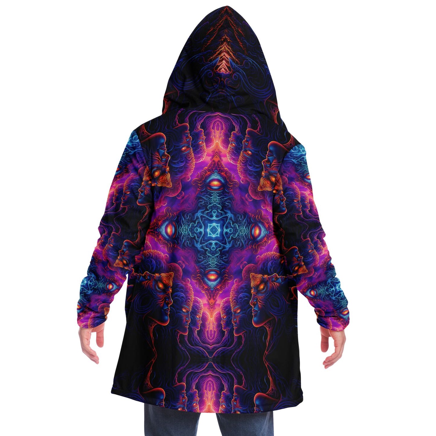 "The Watchers Square" HOODED CLOAK