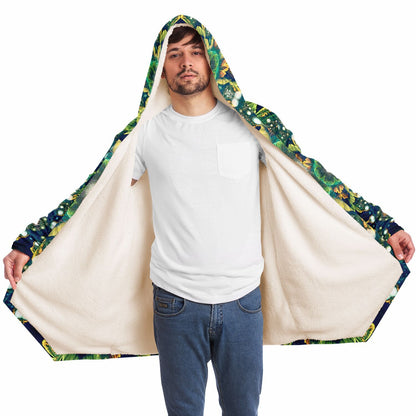 "Nectar Blossom" HOODED CLOAK