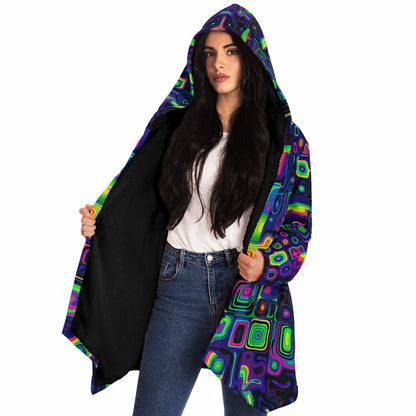 "Purple Delusion" HOODED CLOAK