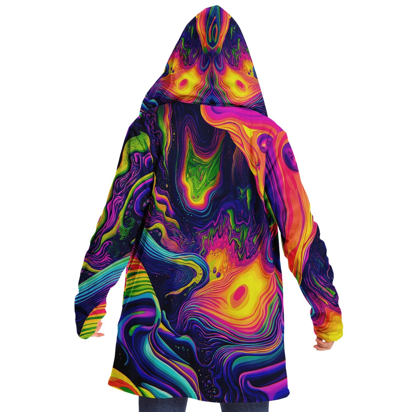 "Dimension 1111" HOODED CLOAK