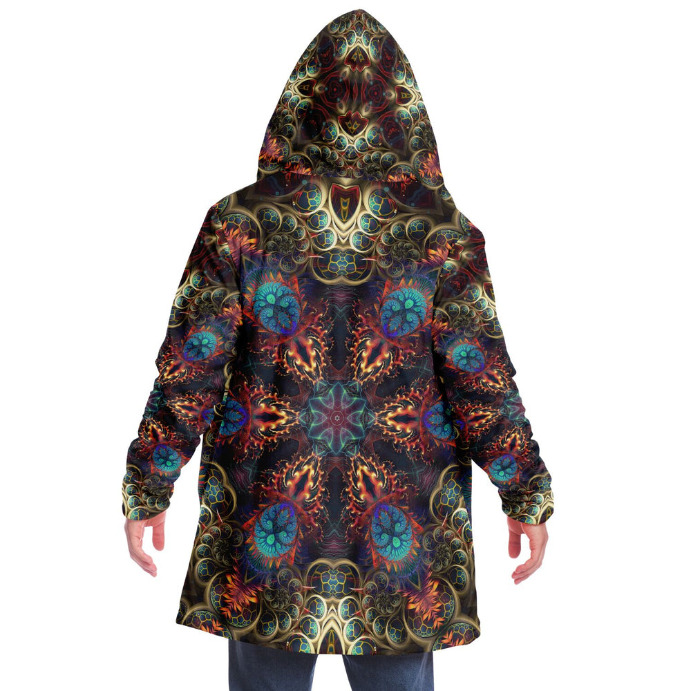 "Stimulous Mandala" HOODED CLOAK