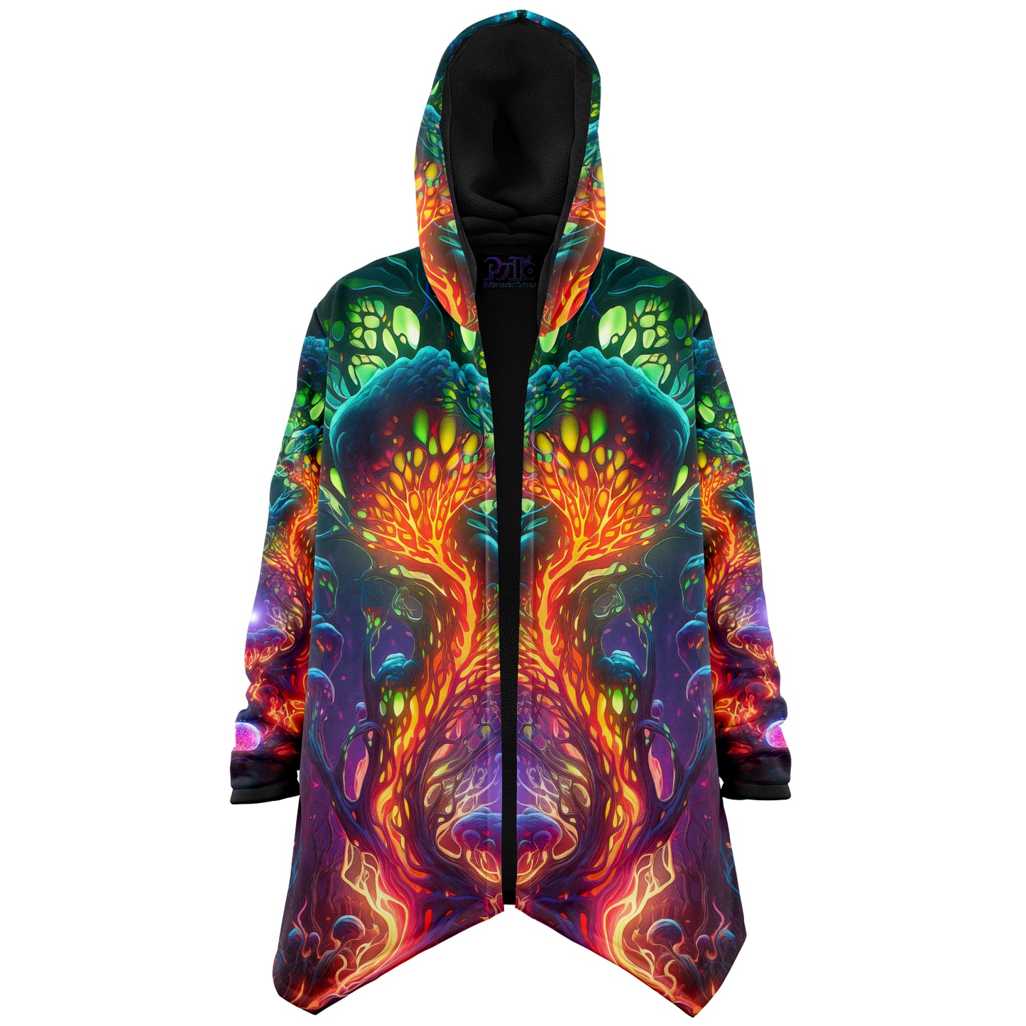 "Mush Dark So Color" HOODED CLOAK copy